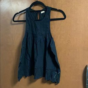 Black Hollister tank